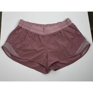 Lululemon Speed Up Shorts Dusty Mauve Rose Size 12
